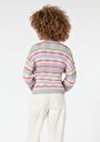 thumb-Afficher les détails de Cardigan Tricot Multicolou Regular Fit Femme