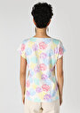 thumb-Afficher les détails de T-shirt À Manches Courtes Multicolou Regular Fit  Femme