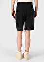 thumb-Afficher les détails de Short Noir Slim Fit Homme