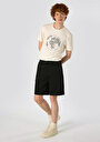 thumb-Afficher les détails de Short Noir Slim Fit Homme