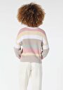 thumb-Afficher les détails de Pull Multicolou Regular Fit   Femme