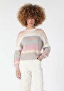 thumb-Afficher les détails de Pull Multicolou Regular Fit   Femme