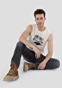 thumb-Afficher les détails de Athlète Ecru Regular Fit Homme