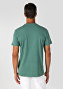 thumb-Afficher les détails de T-shirt À Manches Courtes Vert Regular Fit Imprimé Homme