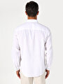 thumb-Afficher les détails de Chemise À Manches Longues Blanc Comfort Fit   Homme
