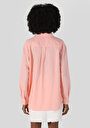 thumb-Afficher les détails de Chemise À Manches Longues Saumon Regular Fit   Femme