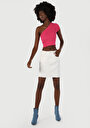 thumb-Afficher les détails de Jupe Bleu Slim Fit    Femme