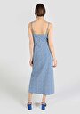 thumb-Afficher les détails de Robe Bleu Regular Fit    Femme