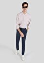 thumb-Afficher les détails de Pantalon Marine Düz Paça Medium Rise En  Regular Fit Homme