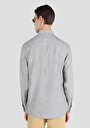 thumb-Afficher les détails de Chemise À Manches Longues Kaki Comfort Fit   Homme