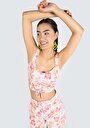 thumb-Afficher les détails de Chemise À Manches Courtes Multicolou  Slim Fit Femme