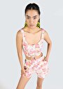 thumb-Afficher les détails de Chemise À Manches Courtes Multicolou  Slim Fit Femme