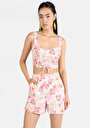 thumb-Afficher les détails de Short Multicolou Regular Fit Femme