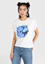 thumb-Afficher les détails de T-shirt À Manches Courtes Blanc Regular Fit  Femme