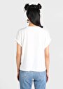 thumb-Afficher les détails de T-shirt À Manches Courtes Blanc Regular Fit  Femme