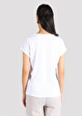 thumb-Afficher les détails de T-shirt À Manches Courtes Blanc Regular Fit  Femme