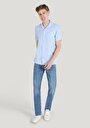 thumb-Afficher les détails de Chemise À Manches Courtes Bleu Droit Comfort Fit Homme