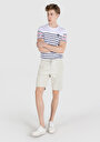 thumb-Afficher les détails de Short Gris Chino Fit Homme