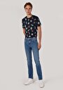 thumb-Afficher les détails de 044 Karl Pantalon Bleu   En  Straight Fit Homme
