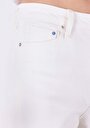 thumb-Afficher les détails de 791 Monica Pantalon Blanc   En  Regular Fit Femme