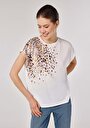 thumb-Afficher les détails de T-shirt À Manches Courtes Blanc Regular Fit  Femme
