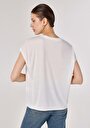 thumb-Afficher les détails de T-shirt À Manches Courtes Blanc Regular Fit  Femme