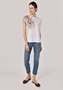 thumb-Afficher les détails de T-shirt À Manches Courtes Blanc Regular Fit  Femme