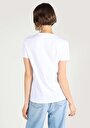 thumb-Afficher les détails de T-shirt À Manches Courtes Blanc Regular Fit Imprimé Femme