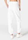 thumb-Afficher les détails de Pantalon De Survêtement Blanc Regular Fit Femme