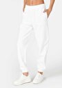 thumb-Afficher les détails de Pantalon De Survêtement Blanc Regular Fit Femme