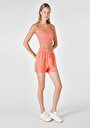 thumb-Afficher les détails de Short Orange Slim Fit Femme