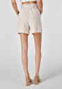 thumb-Afficher les détails de Short Beige Regular Fit Femme