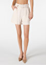 thumb-Afficher les détails de Short Beige Regular Fit Femme
