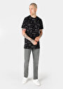 thumb-Afficher les détails de T-shirt À Manches Courtes Noir Regular Fit  Homme