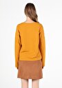 thumb-Afficher les détails de T-shirt À Manches Longues Jaune Regular Fit  Femme