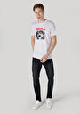 thumb-Afficher les détails de T-shirt À Manches Courtes Blanc Regular Fit  Homme