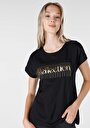 thumb-Afficher les détails de T-shirt À Manches Courtes Noir Regular Fit  Femme