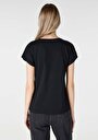 thumb-Afficher les détails de T-shirt À Manches Courtes Noir Regular Fit  Femme