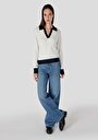 thumb-Afficher les détails de Pull Blanc    Femme