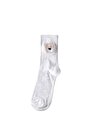 thumb-Afficher les détails de Chaussettes Gris Modern Fit Femme