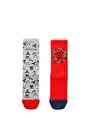 thumb-Afficher les détails de Chaussettes Multicolou Modern Fit Femme