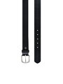 thumb-Afficher les détails de Ceinture Noir Modern Fit Homme