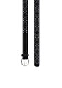 thumb-Afficher les détails de Ceinture Noir Modern Fit Femme