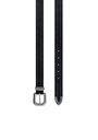 thumb-Afficher les détails de Ceinture Noir Modern Fit Femme