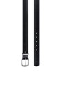 thumb-Afficher les détails de Ceinture Noir Modern Fit Homme