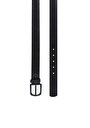 thumb-Afficher les détails de Ceinture Noir Modern Fit Homme