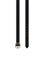 thumb-Afficher les détails de Ceinture Noir Modern Fit Femme