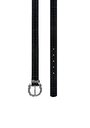thumb-Afficher les détails de Ceinture Noir Modern Fit Femme