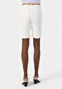 thumb-Afficher les détails de Short Blanc Regular Fit Femme