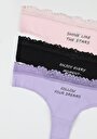 thumb-Afficher les détails de Sous-vêtements Multicolou Comfort Fit  Femme